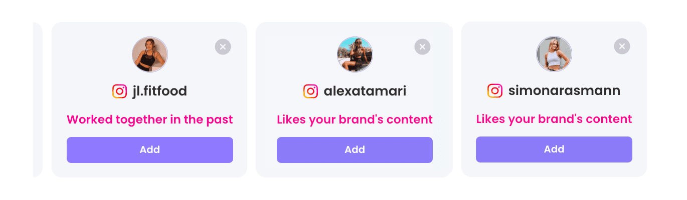 How to find Instagram influencers – suggested influencers on Promoty