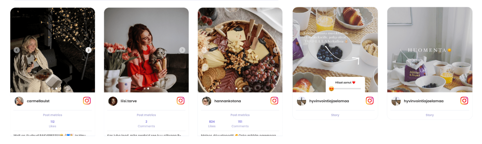 influencer content tracking – track influencer content on Instagram